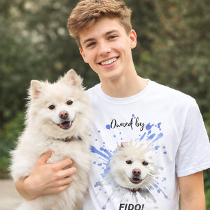 T-shirt Humour amusant photo de chien