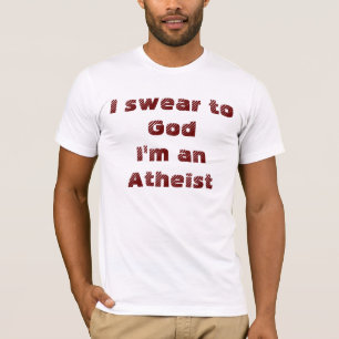 T-shirt Humour athée