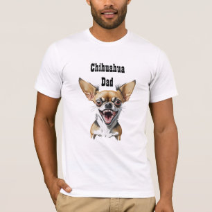 T-shirt Humour Chihuahua Chien Funny Growling   Chi Papa