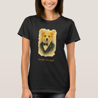 T-shirt Humour Corgi - Garderinu2019 ça Corgial