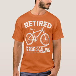 T-shirt Humour Cycliste Les Abeilles Appelent Vélo Re
