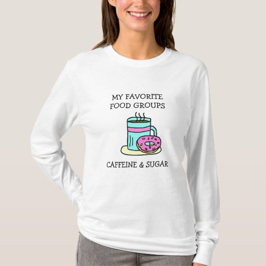 T-shirt Humour de café drôle (Devant)