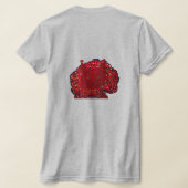 T-shirt Humour de Chat Rouge (Couchage Retour)