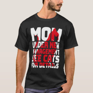 T-shirt Humour de chat sarcastique Maman sous nouvelle di