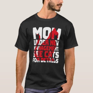 T-shirt Humour de chat sarcastique Maman sous nouvelle di