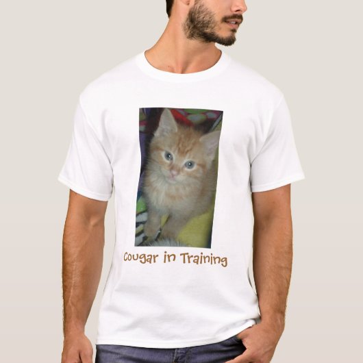 T-shirt Humour de cougar (Devant)