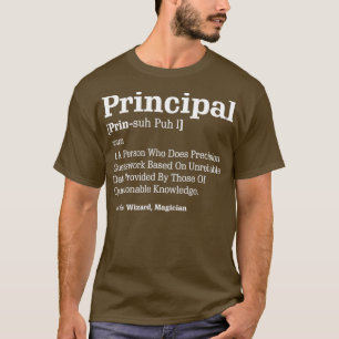 T-shirt Humour de définition principale Voir Magicien Assi