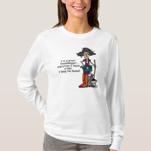 T-shirt Humour de femme de charge