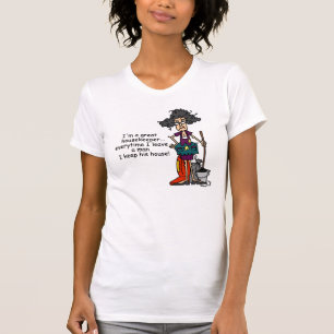 T-shirt Humour de femme de charge