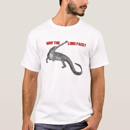 T-shirt Humour de Gharial (Devant)