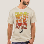 T-shirt Humour de golf (Devant)