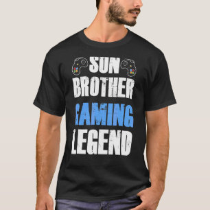 T-shirt Humour de jeu de légende de son frère