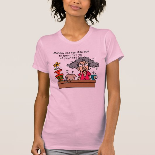 T-shirt Humour de lundi (Devant)