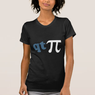 T-shirt Humour de maths - pièce en t mignonne pi