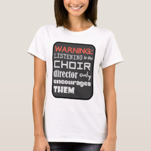 T-shirt Humour de musique de choeur