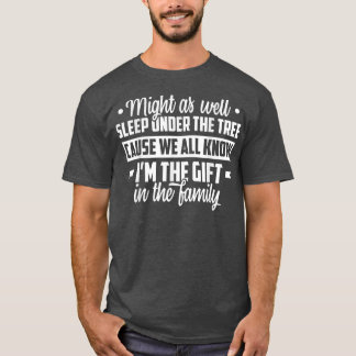 T-shirt Humour de Noël Hommes Femmes Favoris Personne Funn