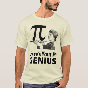 T-shirt Humour de nombre de pi