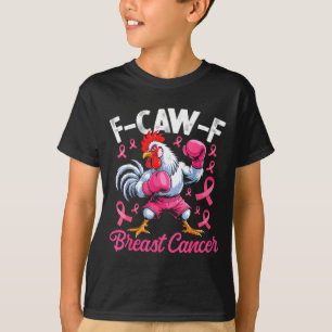 T-shirt Humour de poulet Coq Meme Cancer du sein A