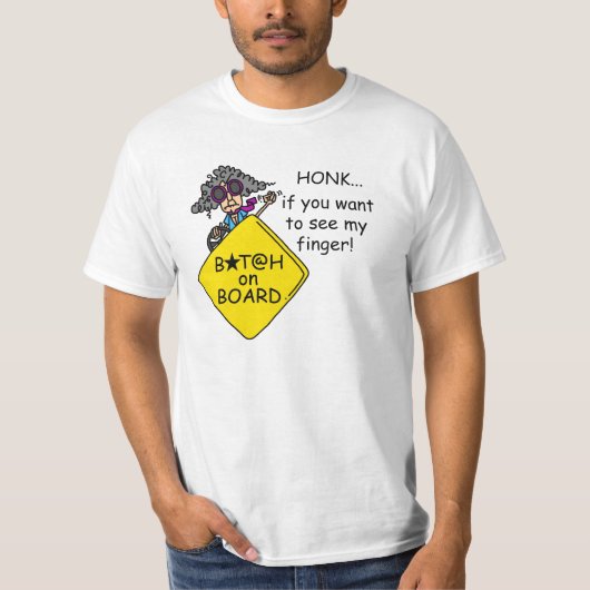 T-shirt Humour de rage de route (Devant)