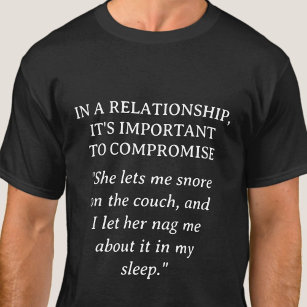T-shirt Humour de relation ironique   Drôle