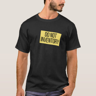 T-shirt Humour de travail du collaborateur de magasin de d
