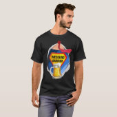 T-Shirt HUMOUR DE WEEK-END (Devant entier)