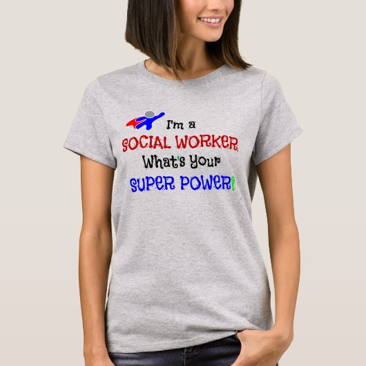 T-shirt Humour des travailleurs sociaux (Devant)