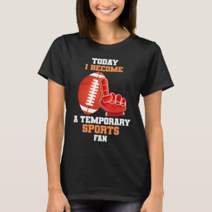 T-shirt Humour dimanche Fan de football américain pour un