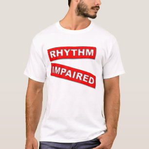 T-shirt Humour drôle de chemise altéré par rythme