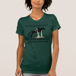 T-shirt Humour drôle de personnes de cheval de pur sang