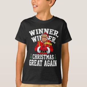 T-shirt Humour Drôle Trump gagnant Noël Grand Ag