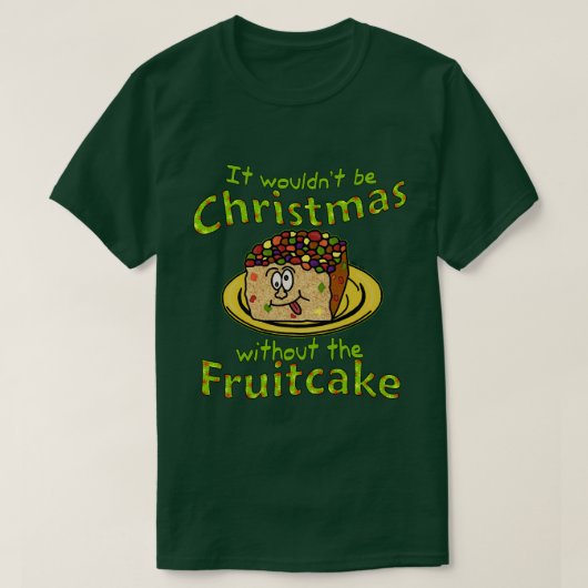 T-shirt Humour drôle v2 de gâteau de fruits secs de bande (Design devant)