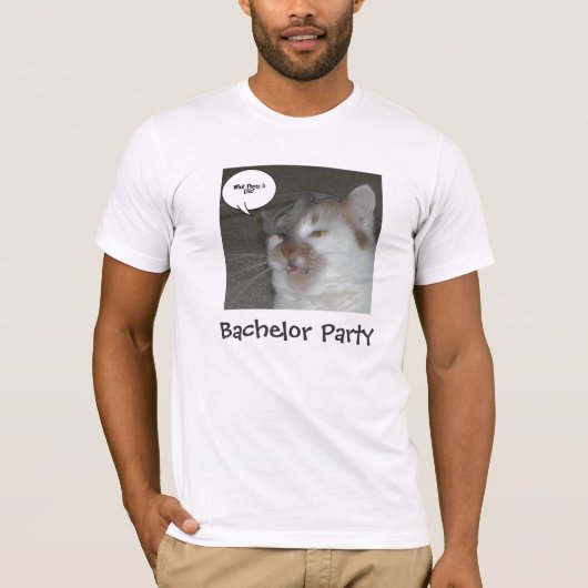 T-shirt Humour du Bachelor Party (Devant)