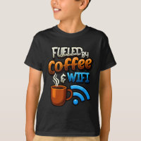 Humour du bureau à domicile alimenté par le café e