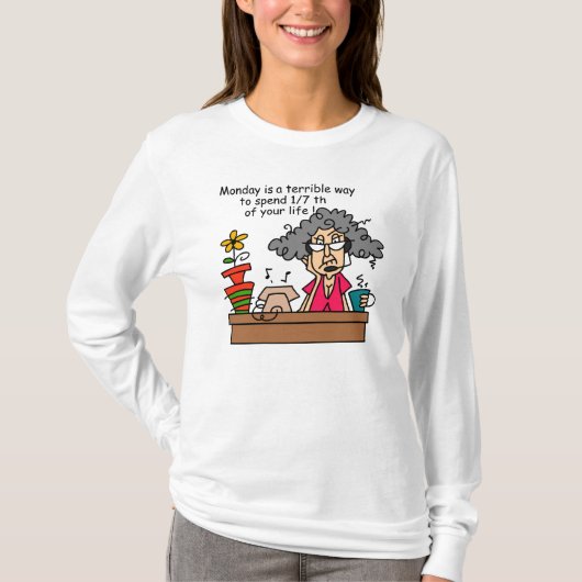 T-shirt Humour du lundi (Devant)