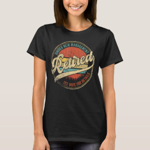 T-shirt Humour du parti de retraite pour les hommes de ret