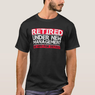 T-shirt Humour du parti de retraite pour les hommes de ret