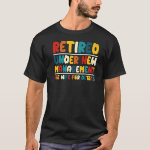 T-shirt Humour du parti de retraite pour les hommes de ret