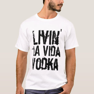 T-shirt Humour du parti Vodka