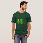 T-shirt Humour écologique | Recycler Réutiliser Repenser R (Devant entier)