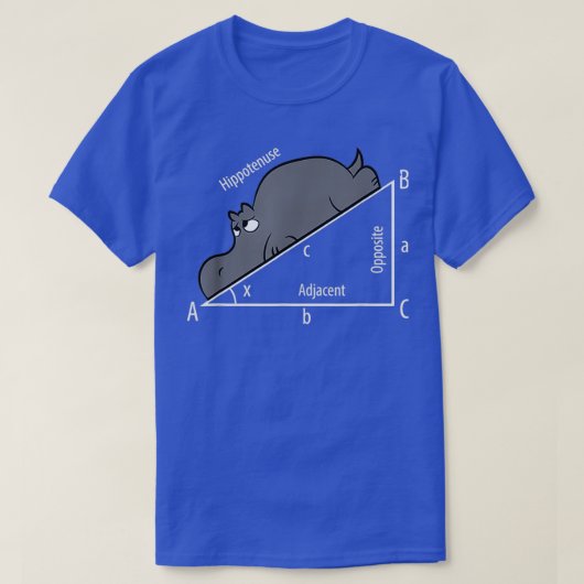 T-shirt Humour en maths drôle Hippotenuse Hypotenuse Funny (Design devant)