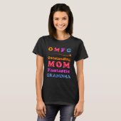 T-shirt Humour fantastique de grand-maman de maman (Devant entier)
