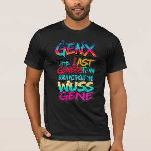 T-shirt Humour Génération X