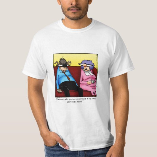 T-shirt Humour Halloween Hilaire (Devant)