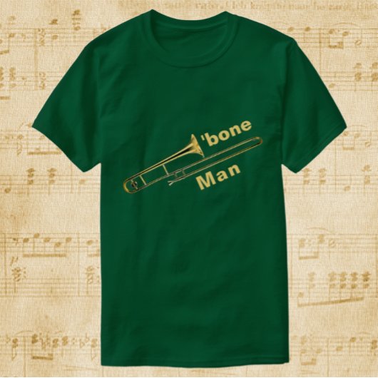T-shirt Humour homme Trombone