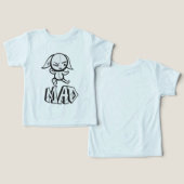T-shirt Humour lapin Mad (Design Recto & Verso)