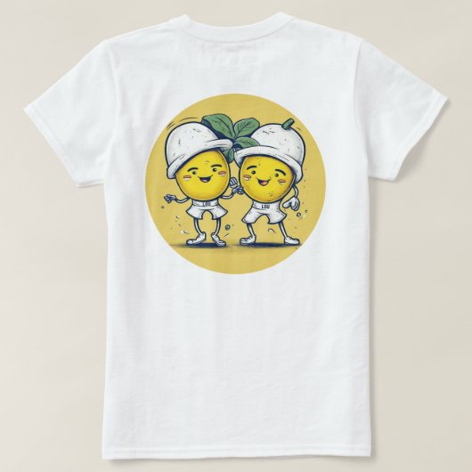 T-shirt Humour Lou Lou Lemons (Design dos)