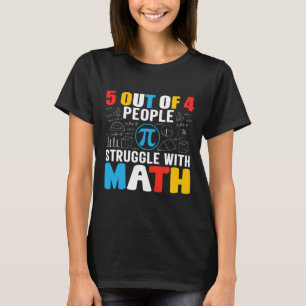 T-shirt Humour Mathématique Drôle