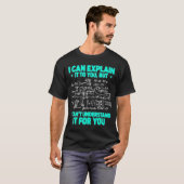 T-shirt Humour Mathématiques Mathématicien Prof de Maths (Devant entier)