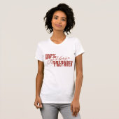 T-shirt Humour Mesuré | Présent ou Préparé | Léger (Devant entier)